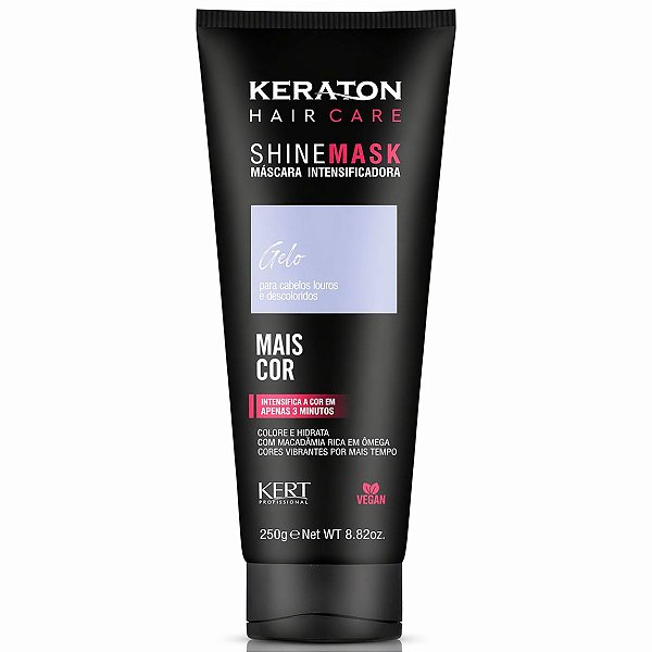 Máscara Matizadora Keraton Kert Shine Mask Gelo 240g