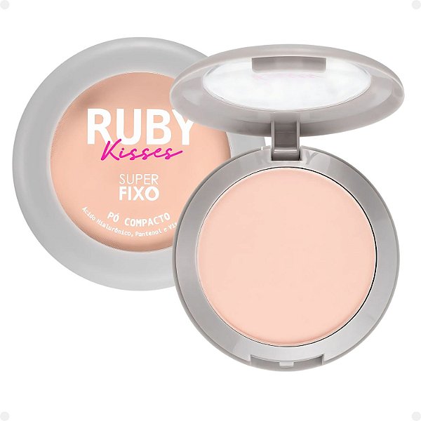 Pó Compacto Ruby Kisses Super Fixo Cor 105 Sfp105b