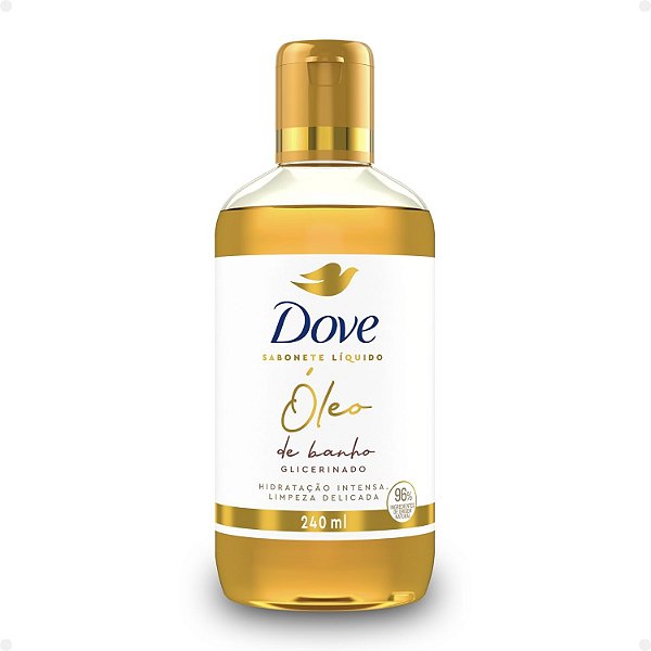 Oleo de Banho Glicerinado Dove Sabonete Líquido 240ml