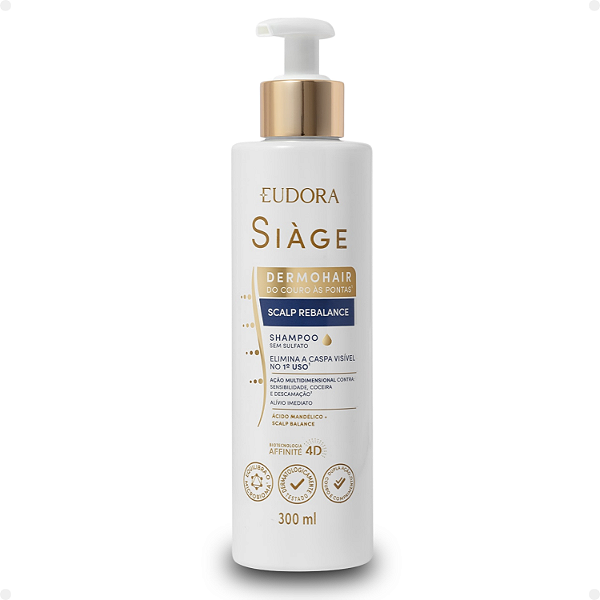 Shampoo Eudora Siàge Dermohair Scalp Rebalance 300ml