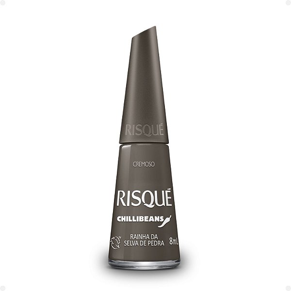 Esmalte Cremoso Risqué Chilli Beans Rainha da Selva de Pedra 8ml