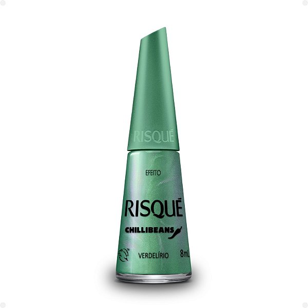 Esmalte Efeito Risqué Chilli Beans Verdelírio 8ml