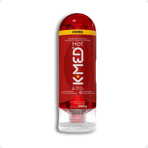 Lubrificante Íntimo Cimed K-Med Hot 200g