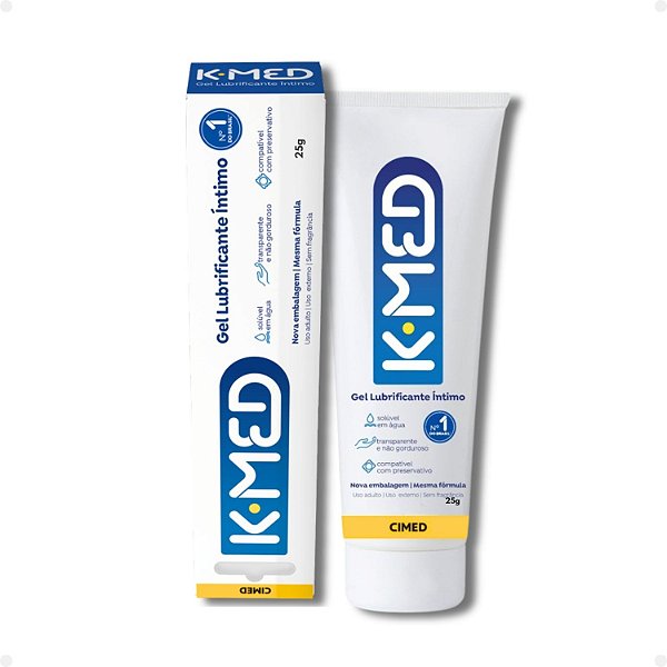 Gel Lubrificante Íntimo K-Med Tradicional 25g