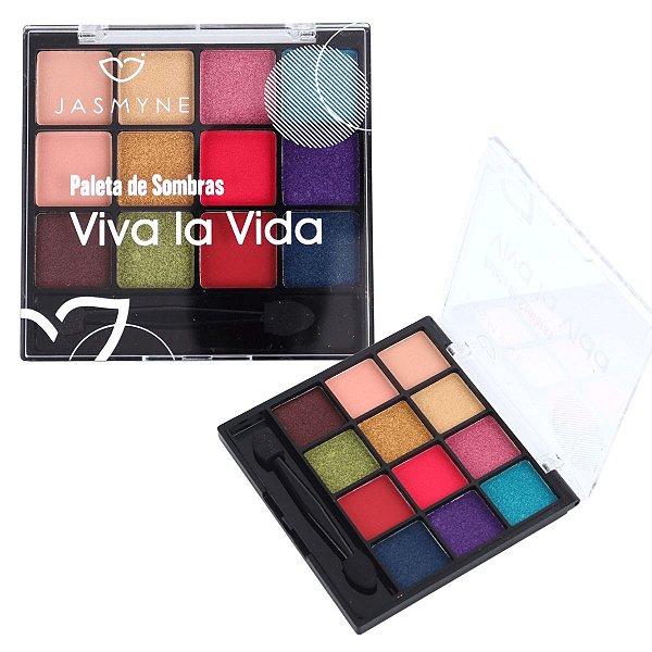Jasmyne Paleta de Sombras Viva La Vida  21g - Ref.js06017 B