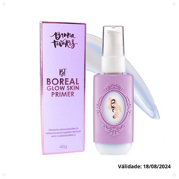 Primer Bruna Tavares Bt Boreal Glow Skin Primer 40g Val.08/24