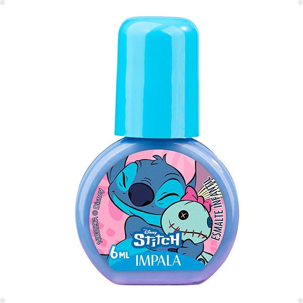 Esmalte Infantil Impala Disney Stitch Ohana Quer Dizer Família 6ml
