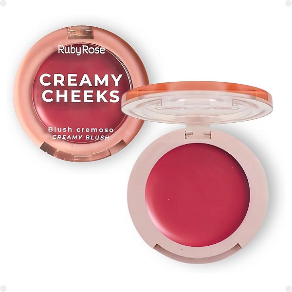 Blush Cremoso Ruby Rose Creamy Cheeks Peachy Vibe HB-M02-1 5,5g
