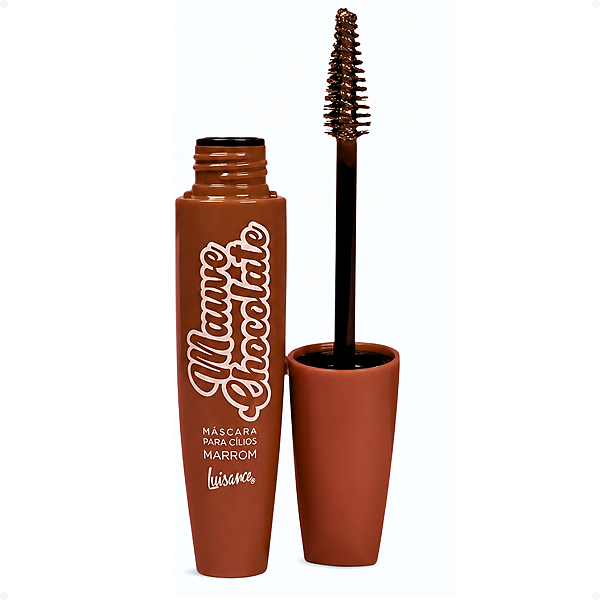 Máscara Para Cílios Marrom Luisance Mauve Chocolate 12ml