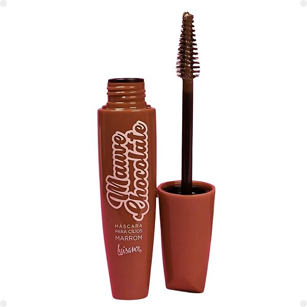 Máscara Para Cílios Marrom Luisance Mauve Chocolate 12ml