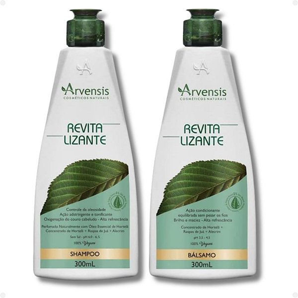 Kit Arvensis Revitalizante: Shampoo e Condicionador 300ml