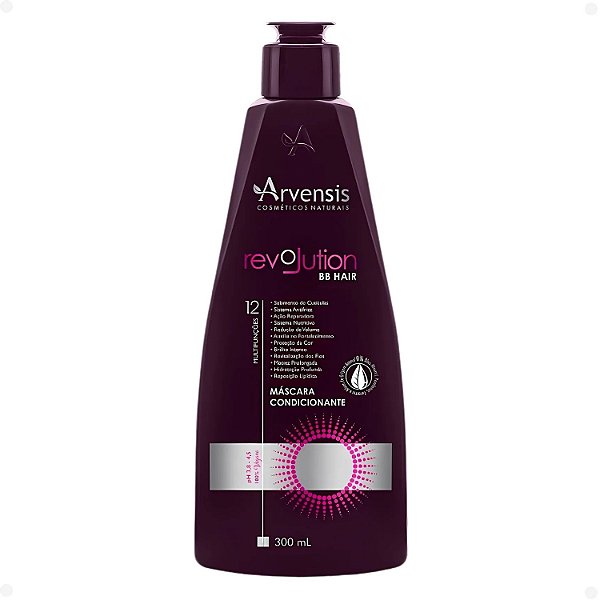 Máscara Condicionante Arvensis BB Hair Revolution 300ml