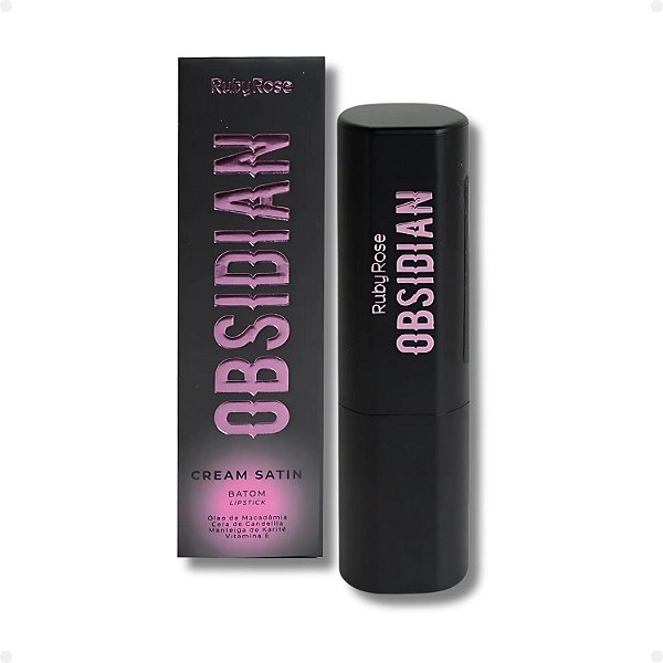 Batom Lipstick Ruby Rose Obsidian Cream Satin Ocs04 Hb-7000-4