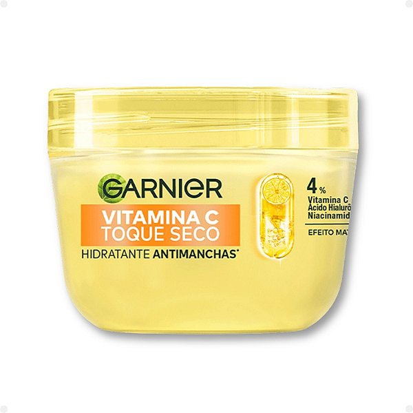 Hidratante Antimanchas Garnier Vitamina C Toque Seco 85g