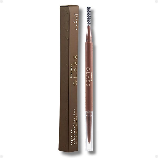 Lápis de Sobrancelhas Duo Ruby Rose Glass Universal Hb-526-4
