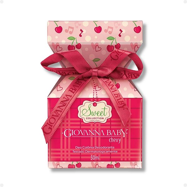 Deo Colônia Desodorante Giovanna Baby Sweet Cherry 50ml