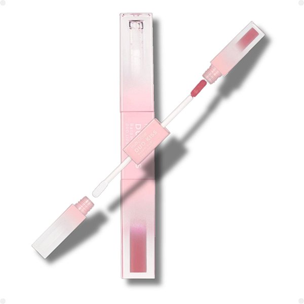 Batom Duo Ruby Rose Duo Kiss DK04 HB-L6203-4