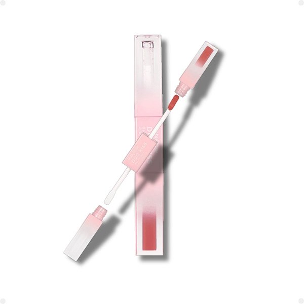 Batom Duo Ruby Rose Duo Kiss DK02 HB-L6203-2
