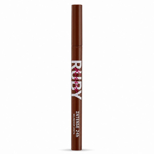 Caneta Delineadora Ruby Kisses Intense 24h Marrom Rbpl02br