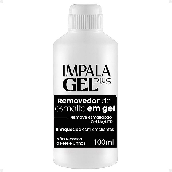 Removedor de Esmaltes Em Gel Impala Gel Plus 100ml