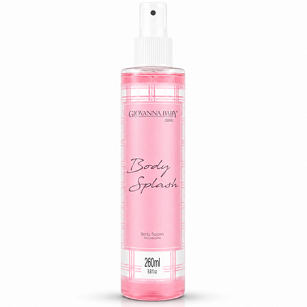 Body Splash Desodorante Giovanna Baby Classic 260ml
