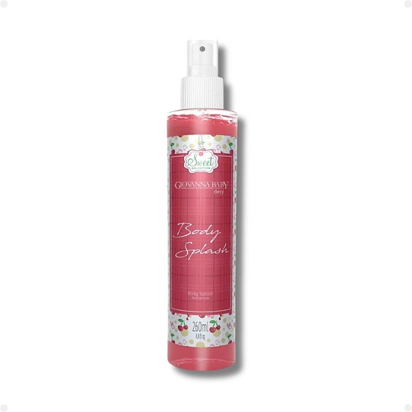 Body Splash Desodorante Giovanna Baby Cherry 260ml