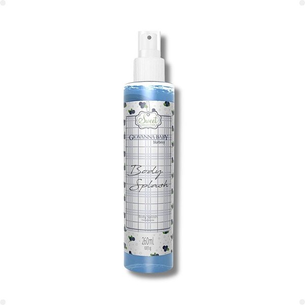 Body Splash Desodorante Giovanna Baby Blueberry 260ml