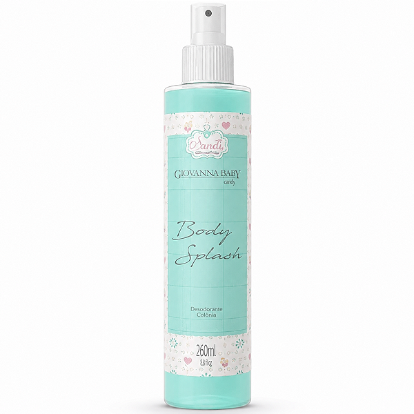 Body Splash Desodorante Giovanna Baby Candy 260ml