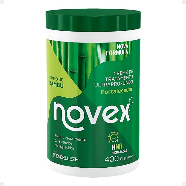 Creme de Tratamento Novex Broto de Bambu Fortalecedor 400g
