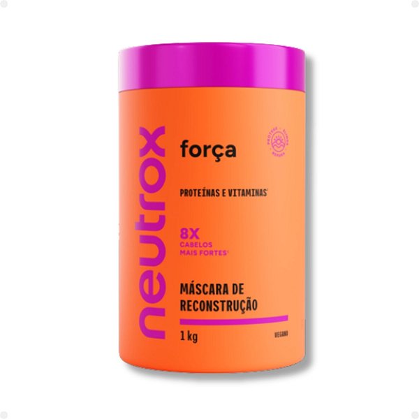 Máscara de Reconstrução Neutrox Força Proteinas e Vitaminas 1kg