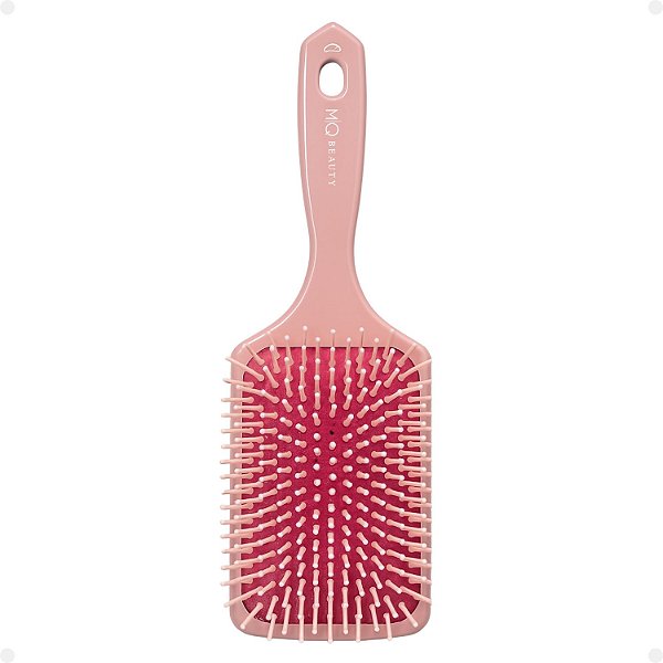 Escova Raquete Grande Mq Beauty Macarron Collection Rosa