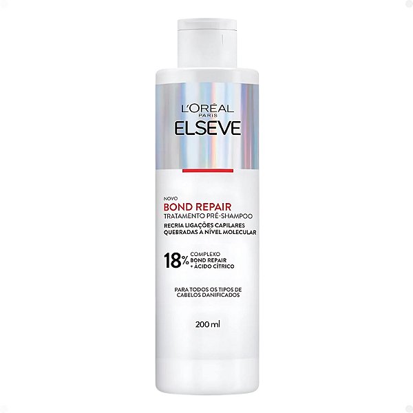 Pré Shampoo Elseve Bond Repair Reparação Capilar 200ml