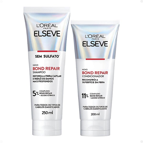 Kit Elseve Bond Repair: Shampoo e Condicionador 200ml