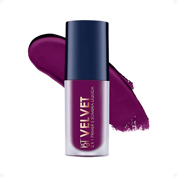 Primer e Sombra Líquida Bruna Tavares Bt Velvet 2x1 Grape