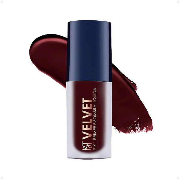 Primer e Sombra Líquida Bruna Tavares Bt Velvet 2x1 Blackberry