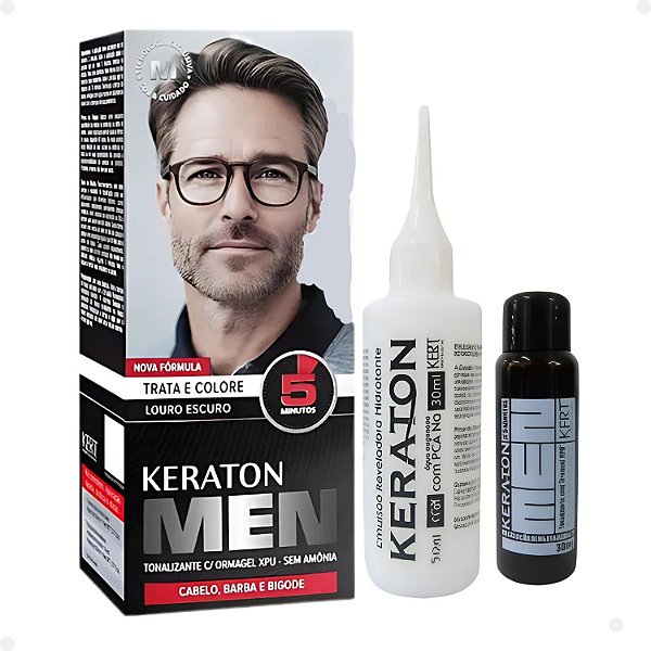 Tonalizante Kert Keraton Men Louro Escuro