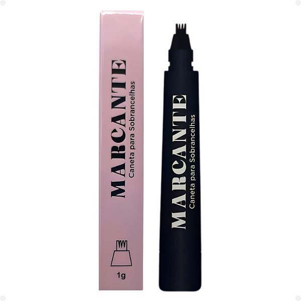 Caneta Para Sobrancelhas Jasmyne Marcante Preto JS21002