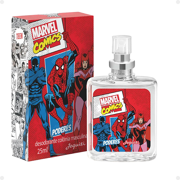 Desodorante Colônia Jequiti Teen Marvel Comics Poderes 25ml