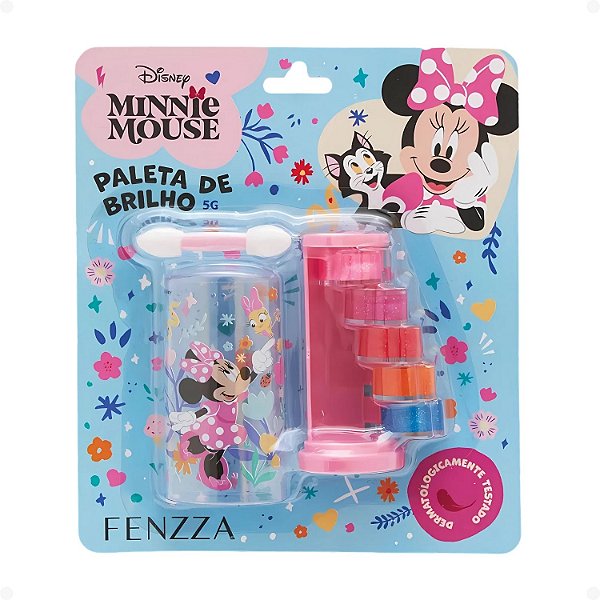 Paleta de Brilho Infantil Fenzza Disney Minnie Mouse DIS034