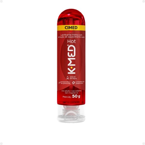 Lubrificante Íntimo Cimed K-Med Hot 50g