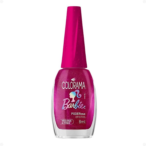 Esmalte Efeitos Colorama Barbie PODERosa 8ml