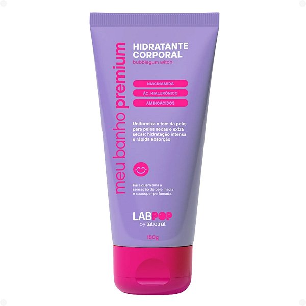 Hidratante Corporal LabPop by Labotrat Meu Banho Premium Bubblegum Witch 150g