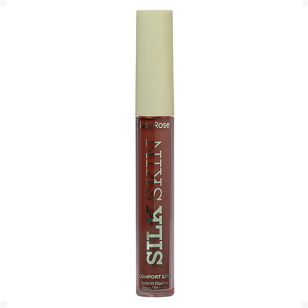 Batom Líquido Ruby Rose Silk Skin Comfort Lips SL10 HB-L6201-10