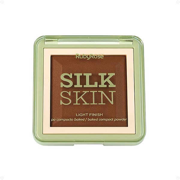 Pó Compacto Ruby Rose Silk Skin Light Finish PC90 HB-M403-9