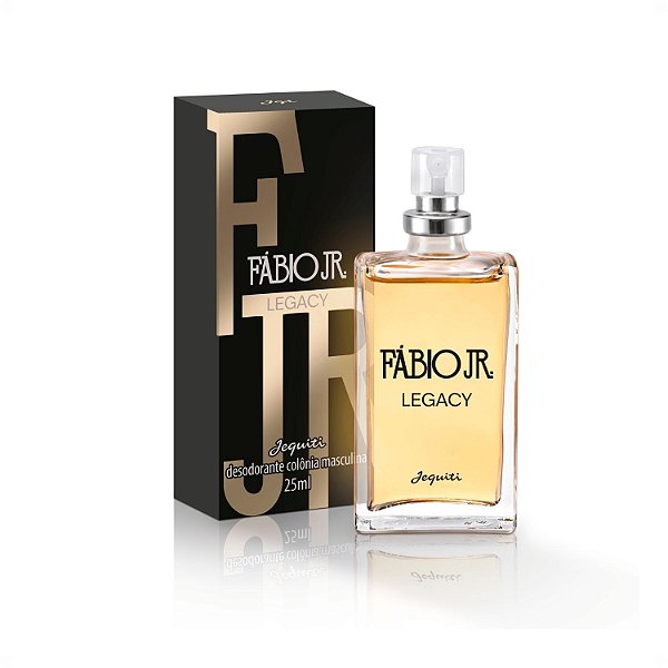 Desodorante Colônia Masculina Jequiti Fábio JR Legacy 25ml