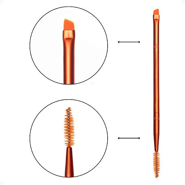 Pincel Duo Para Sobrancelha Mari Maria Makeup MM-201