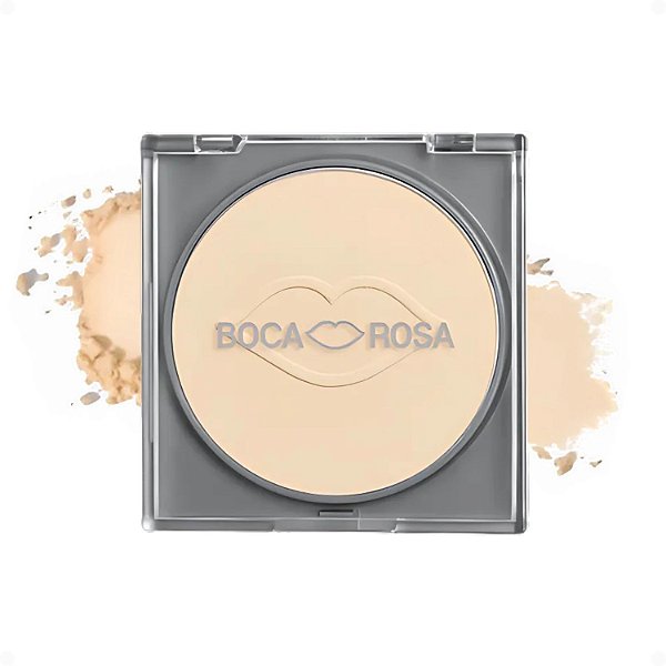 Pó Compacto Boca Rosa Translúcido Cuscuz