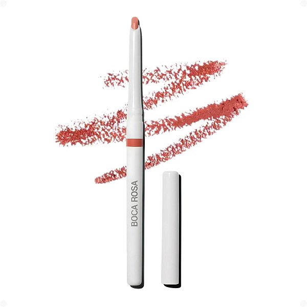Lápis Contorno Labial Boca Rosa Amêndoa Intenso