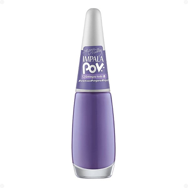 Esmalte Cremoso Impala Pov Entregou Tudo