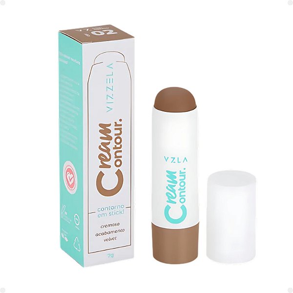 Contorno Em Stick Vizzela Cream Contour Cor 02